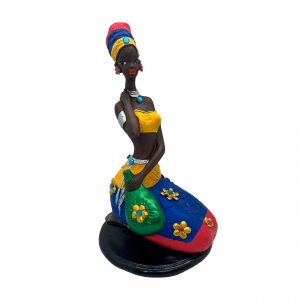 Negra Sentada Jarron Linea Colombia