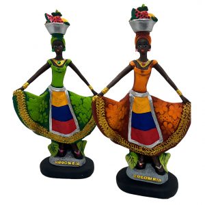 Colombianitas Palenqueras de Pie Linea Colombia