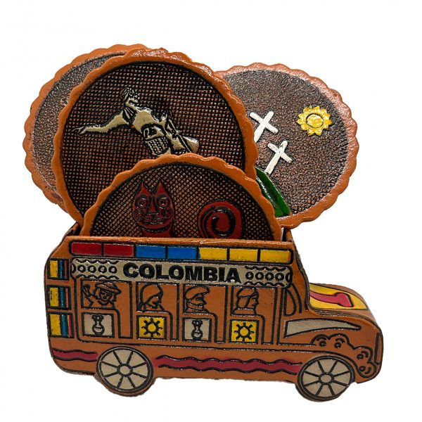 Porta Vaso Cuero Surtido Linea Colombia